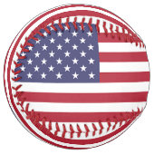 州旗を持つ愛国的なソフトボ統一されたール ソフトボール (正面左)