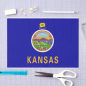 州旗を持つ愛国的なティッシュペーパー 薄葉紙 (クラフト)