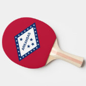 州旗を持つ愛国的な卓球ラケット 卓球ラケット (横)