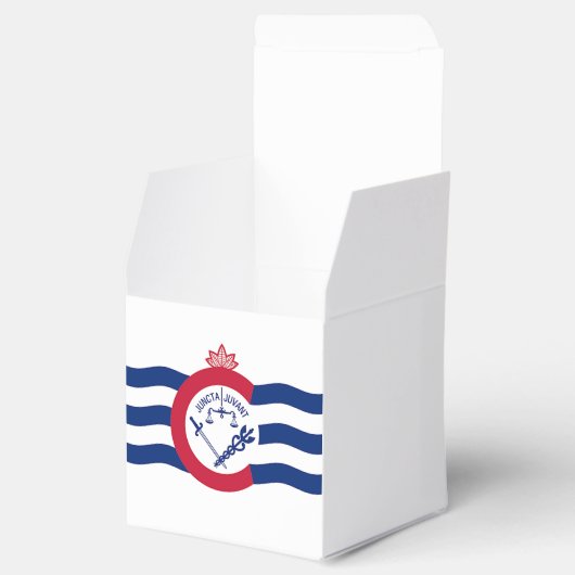 州旗を持つ愛国的な好意ボックス フェイバーボックス (オープン)