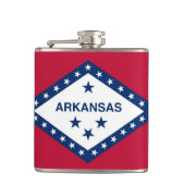 州旗を持つ愛国的な特別なフラスコ フラスク (正面)