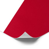 州旗アラバマ，セントアンドリュー・クリムゾン・クロス ポスター (角)