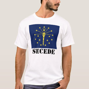 州旗インディアナは、脱退します Tシャツ