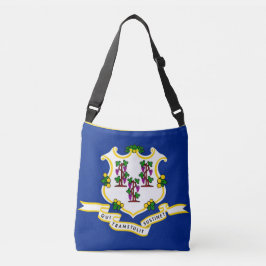 州旗バッグ、コネチカット クロスボディバッグ