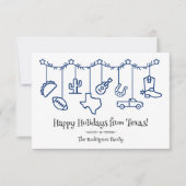 州旗ブルーテキサス州ホリデーぶら下がったズのアイコン (正面)