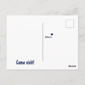 州旗ブルー南に移動し、すべて移動 ポストカード (裏面)