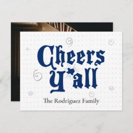 州旗ブルー応援Y'all写真 シーズンカード