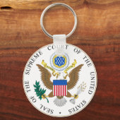 州最高裁統一された判所の封印 キーホルダー (正面)