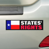 州権利 バンパーステッカー (車上)