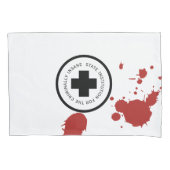 州機関の犯罪性精神異常患者 枕カバー (正面)