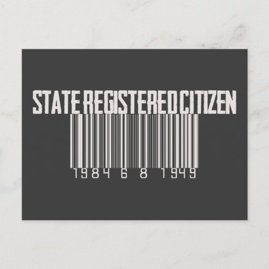 州登録者 ポストカード (正面)