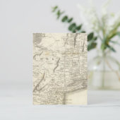 州省の地図統一された ポストカード (スタンド正面)