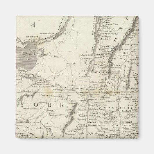 州省の地図統一された マグネット (正面)