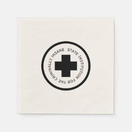 州精神異常犯罪組織 スタンダードカクテルナプキン
