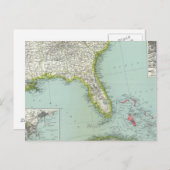 州統一されたとバハマ ポストカード (正面/裏面)