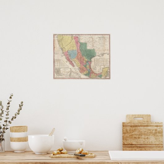 州統一されたとメキシコ ポスター (キッチン)