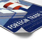 州統一されたの最初の貿易地域 ポスター (角)