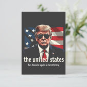 州統一されたは再び能力主義になった サンキューカード (スタンド正面)