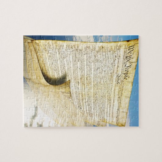 州統一されたは地上の憲法 ジグソーパズル (横)