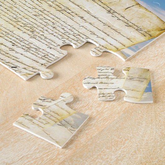 州統一されたは地上の憲法 ジグソーパズル (側面)