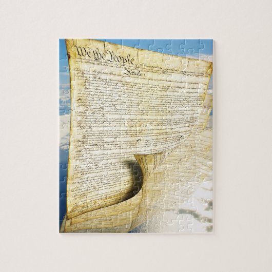 州統一されたは地上の憲法 ジグソーパズル (縦)
