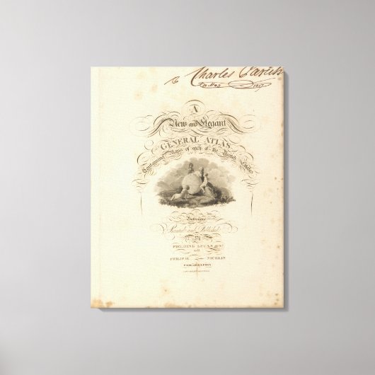 州統一されたアトラス キャンバスプリント (正面)