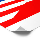 州統一されたアメリカ合衆国レバノン半旗アメリカ合衆国 ポスター (角)