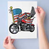 州統一されたイーグル チラシ (手)