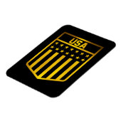 州統一されたエンブレム マグネット (左側)