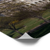 州統一されたキャピトル建物フルウエスタンビュー ポスター (角)