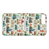 州統一されたシンボルパターン Case-Mate iPhoneケース (裏面(横))