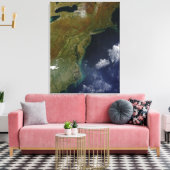 州統一されたズイーストコースト キャンバスプリント (インサイチュ (リビング))