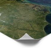 州統一されたズイーストコースト ポスター (角)