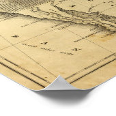 州統一されたズオーニーの地図 ポスター (角)