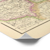 州統一されたズノースイースタン州 ポスター (角)