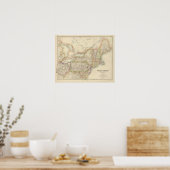 州統一されたズノースイースタン州 ポスター (キッチン)