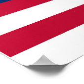 州統一されたズベニントン国旗の精神76 ポスター (角)