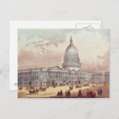 州統一されたズ・キャピトル（ワシントンDC） ポストカード (正面/裏面)