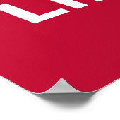 州統一されたトゥントン国旗の自由と連合1774 ポスター (角)