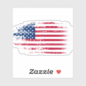 州統一されたフラグ シール (シート)