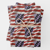 州統一されたフラグ ラッピングペーパーシート (インサイチュ)