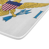 州統一されたヴァージン諸島国旗 カッティングボード (角)