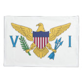 州統一されたヴァージン諸島国旗 枕カバー (裏面)