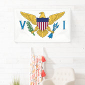 州統一されたヴァージン諸島国旗 横断幕 (インサイチュ)