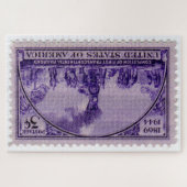 州統一された切手ジグソーパズル ジグソーパズル (横)