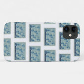 州統一された切手iPhoneケース Case-Mate iPhoneケース (裏面(横))