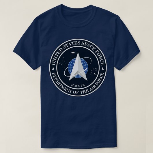 州統一された宇宙をテキストに Tシャツ (デザイン正面)