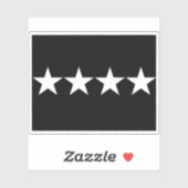 州統一された宇宙軍旗 シール (シート)