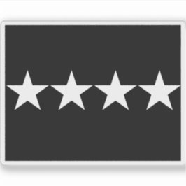 州統一された宇宙軍旗 シール