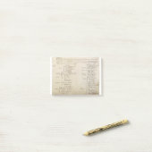 州統一された憲法署名 ポストイット (デスク上)